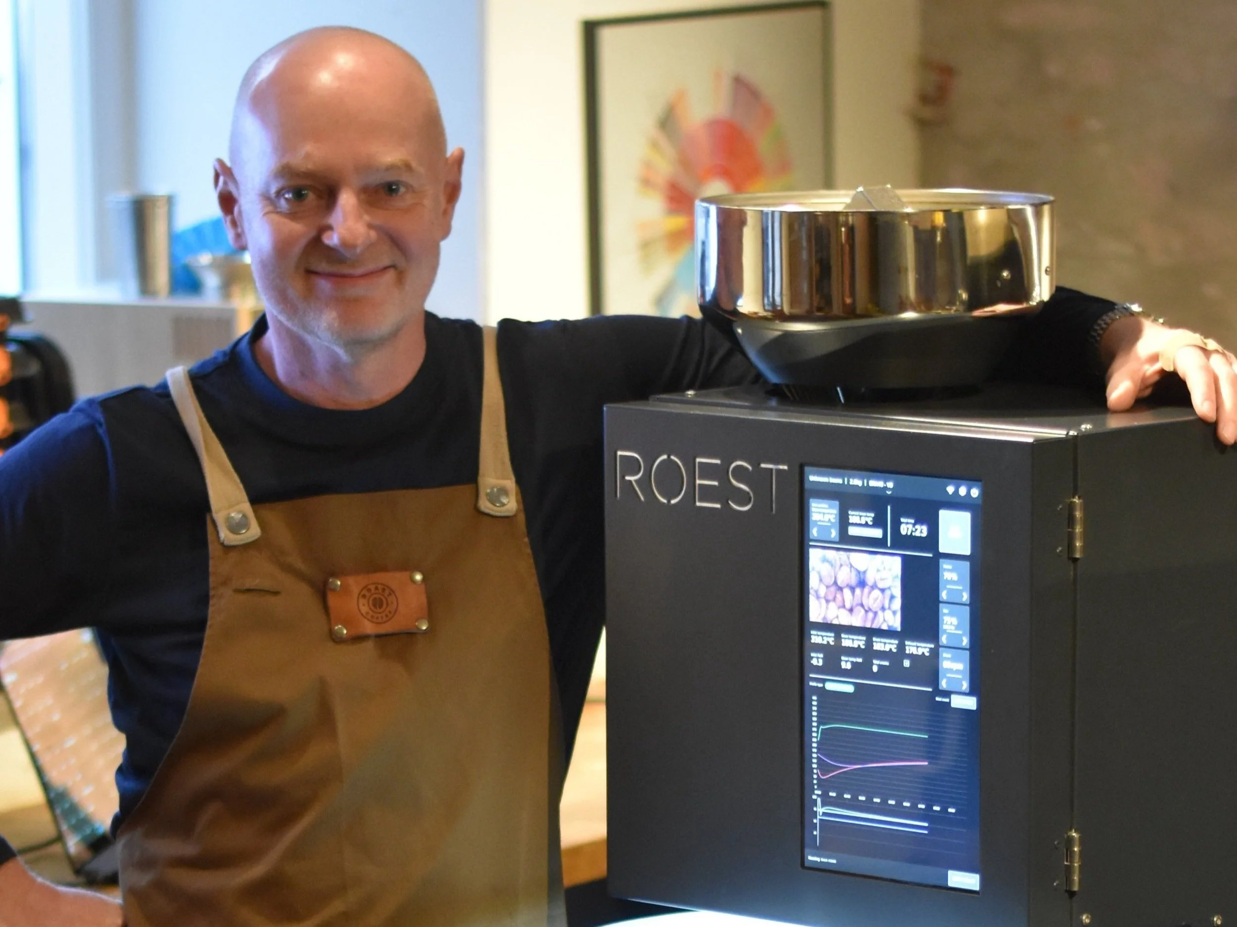 3kg automated production roaster, P3000 — ROEST